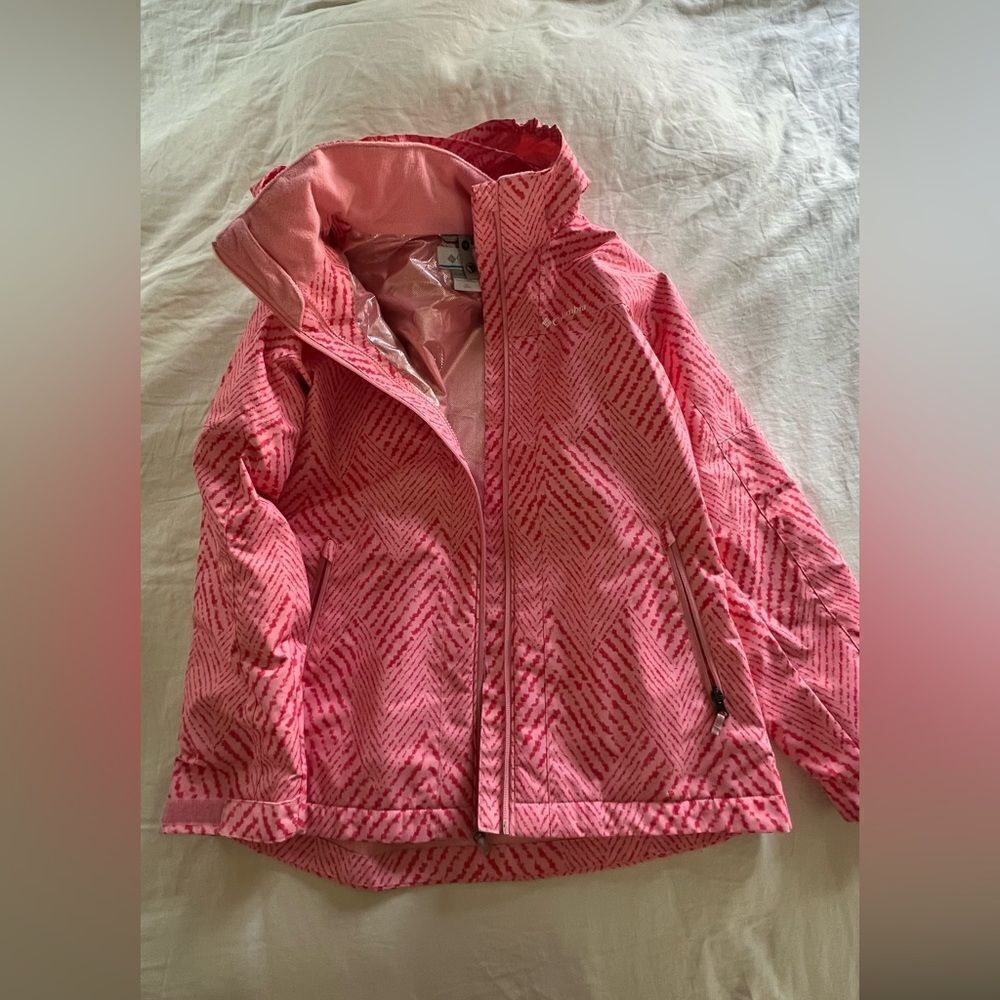 Columbia lightweight Pink Patterned Jacket